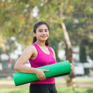 TRUEGEAR Premium EVA Yoga Mat – 6mm Thick (Anti-Skid, Eco-Friendly)